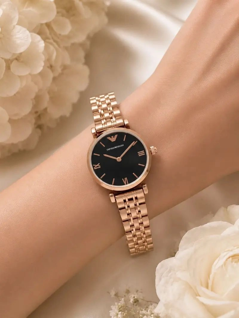 Emporio Armani Black Dial 1