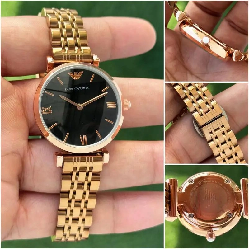 Emporio Armani Black Dial 2