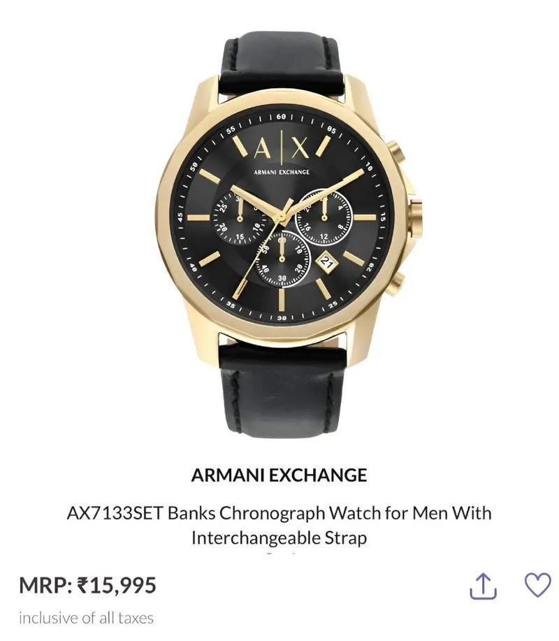 Armani Exchange- AX7133 1