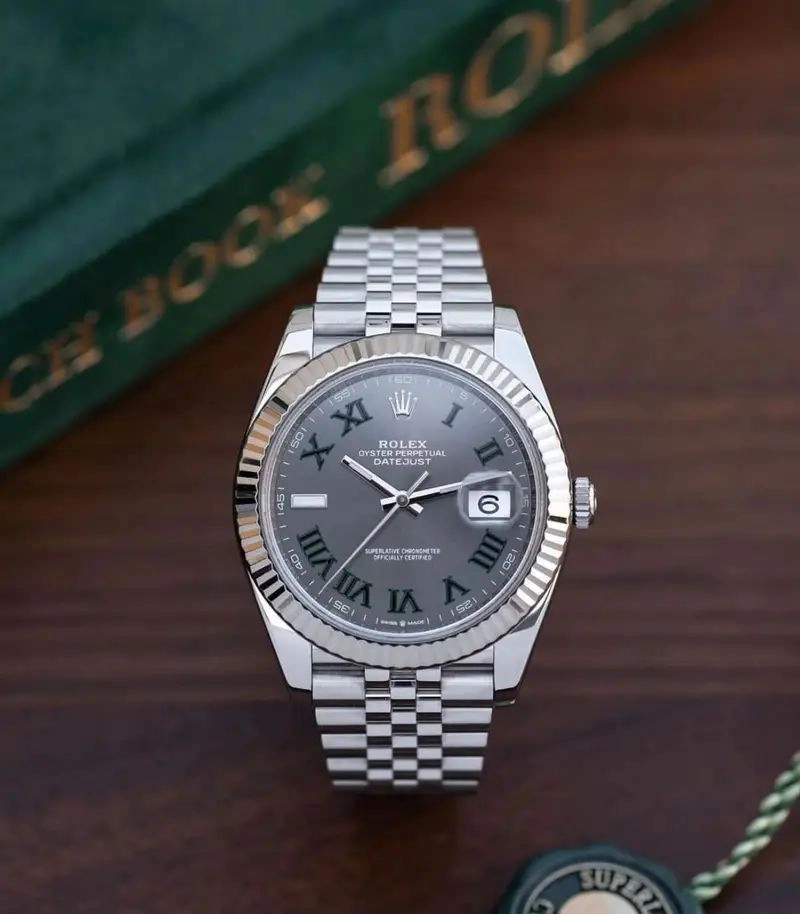Rolex Oyster Perpetual Grey Dial Automatic 1