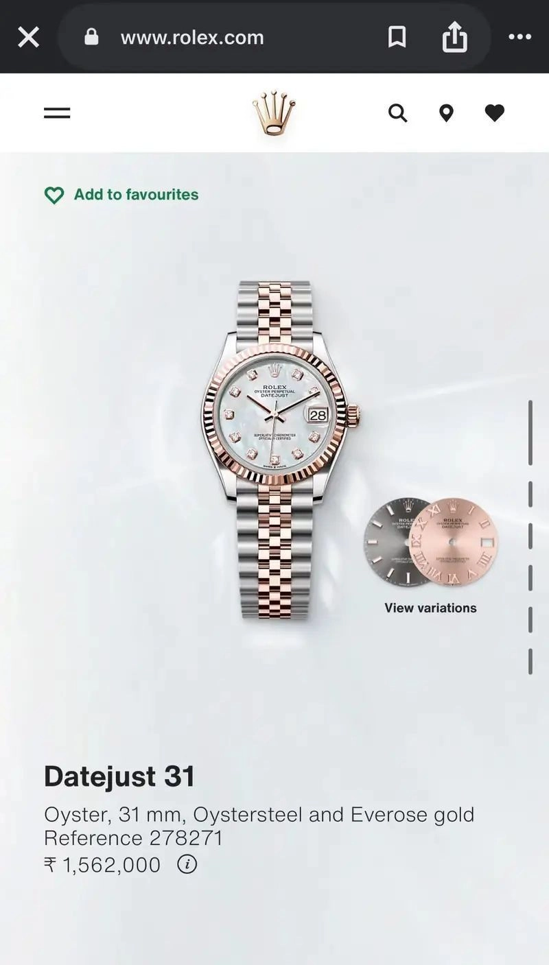 Rolex Oyster Perpetual Diamond-Style Dial 4