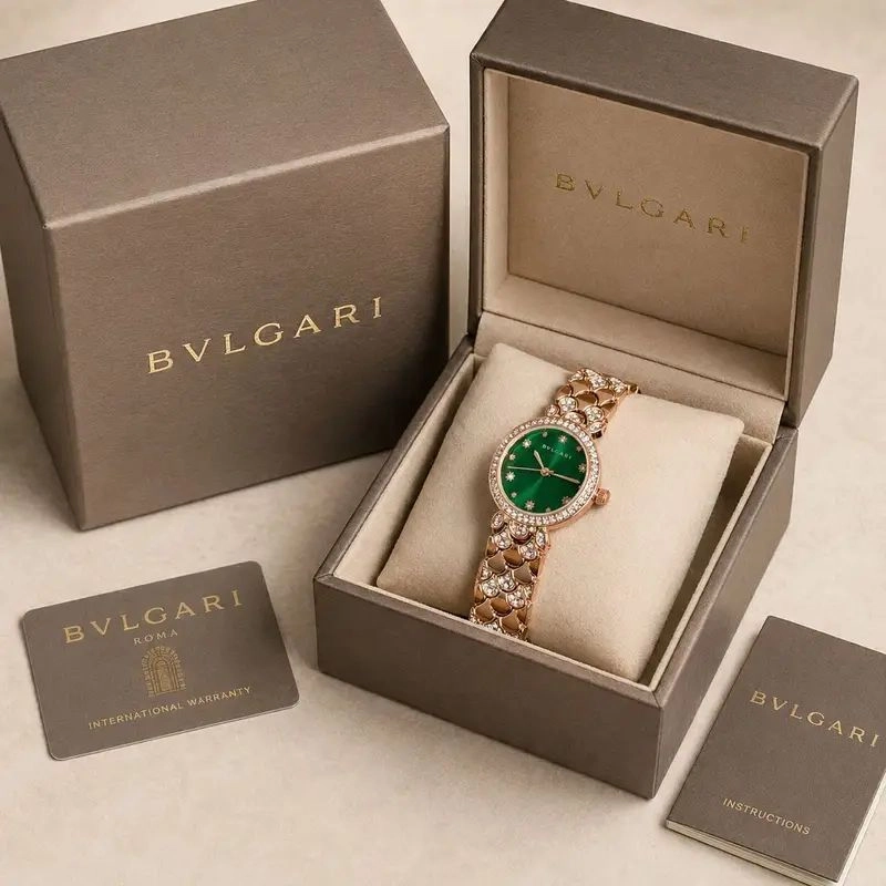 Bvlgari Green Dial Quartz 1
