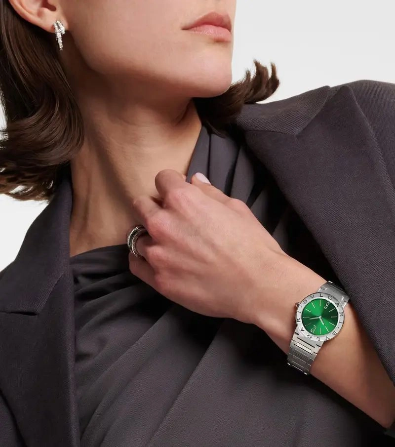 Bvlgari Green Dial Silver Edition 2