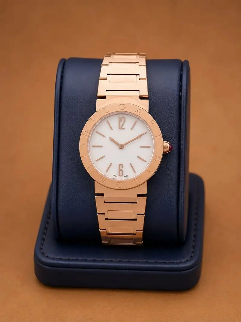 Bvlgari Marble Dial Rose Gold 4