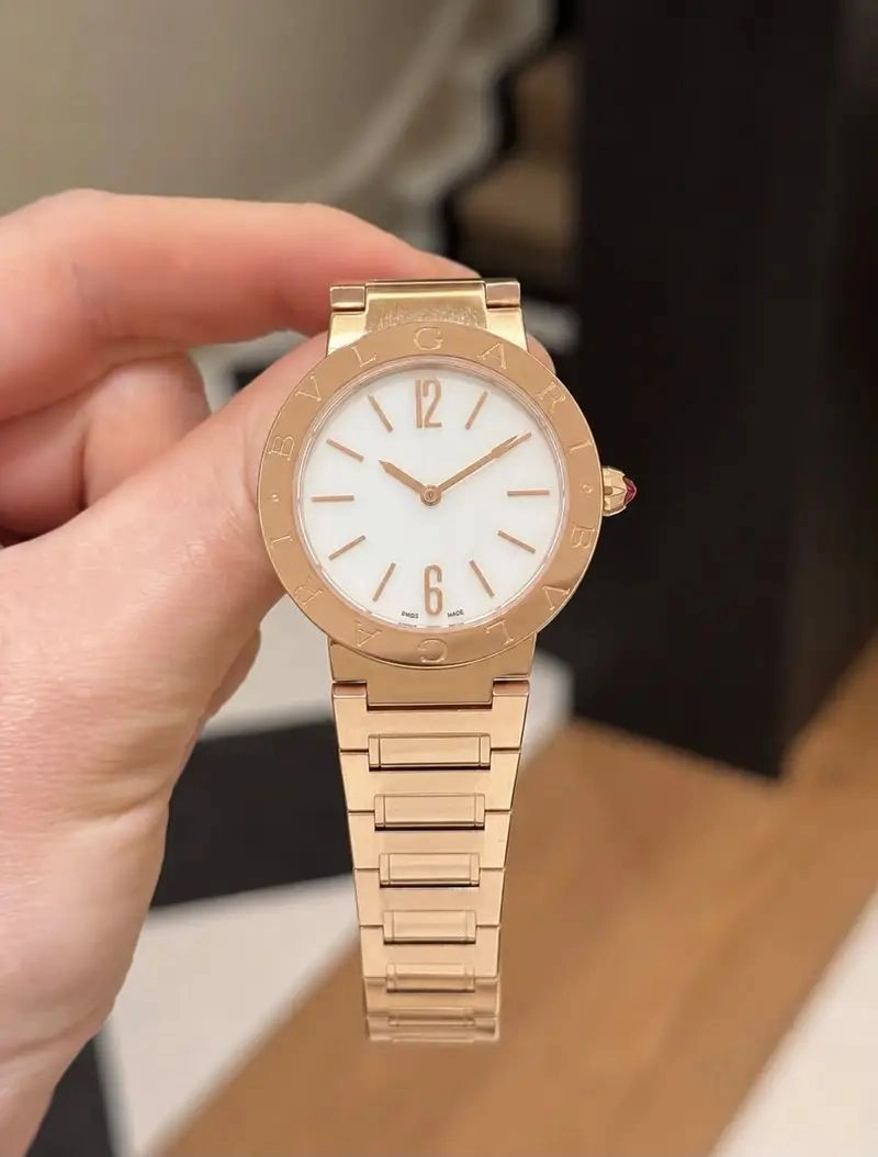 Bvlgari Marble Dial Rose Gold 6