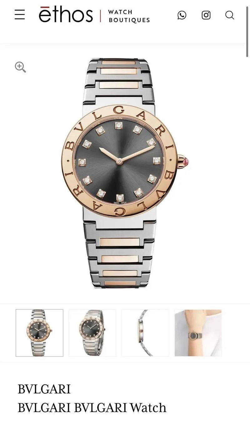 Bvlgari Mother of Pearl Quartz 3