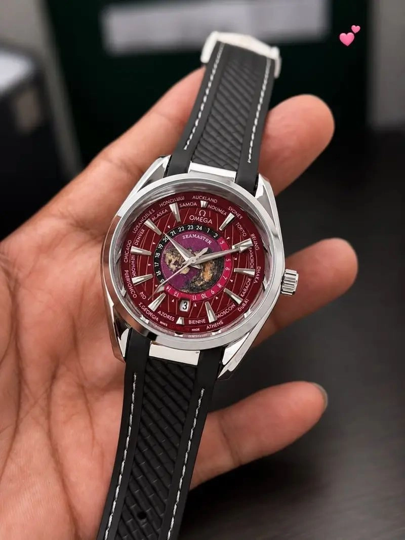 Omega Aqua Terra Worldtimer 43mm Blue Dial 1