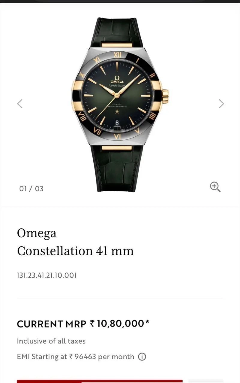 Omega Co-Axial Master Green Chronometer 2