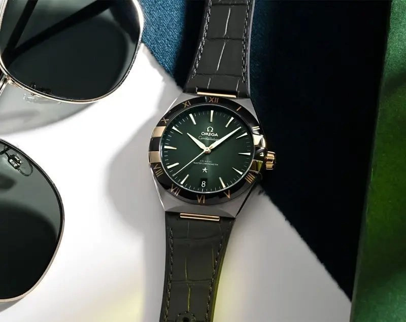 Omega Co-Axial Master Green Chronometer 3