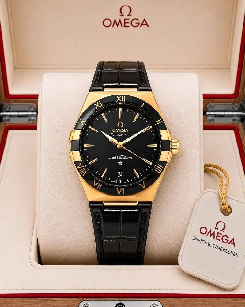 Omega Constellation Black Gold Automatic 1
