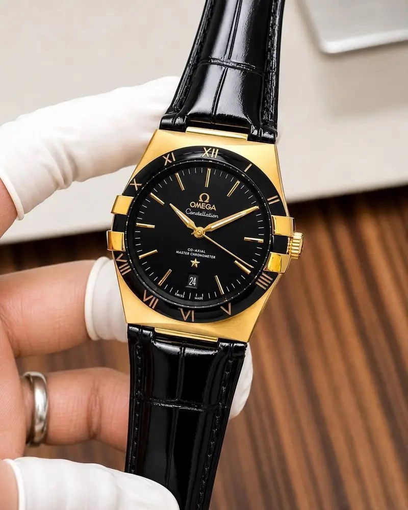 Omega Constellation Black Gold Automatic 3