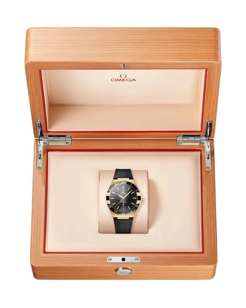 Omega Constellation Black Gold Tone Automatic 3