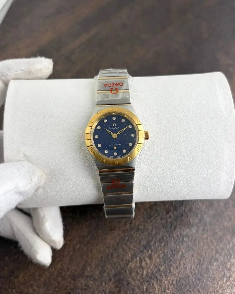 Omega Constellation Blue Diamond Dial 3