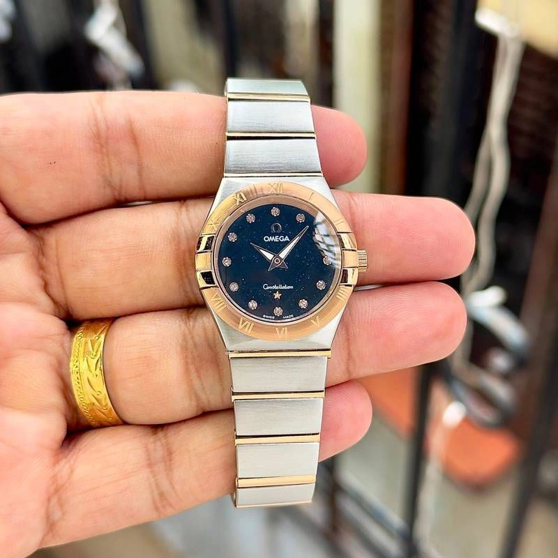 Omega Constellation Blue Diamond Dial 5