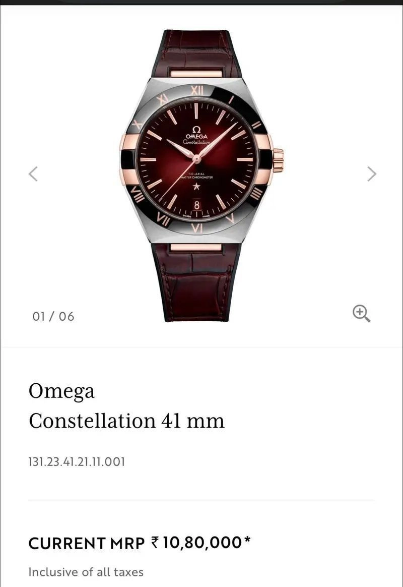 Omega Constellation Co-Axial Master 4