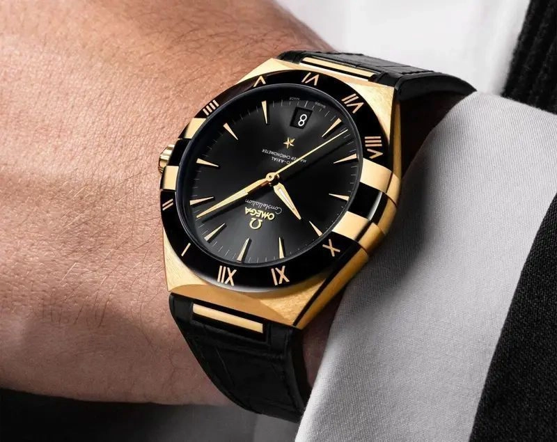 Omega Constellation Co-Axial Master Black 1