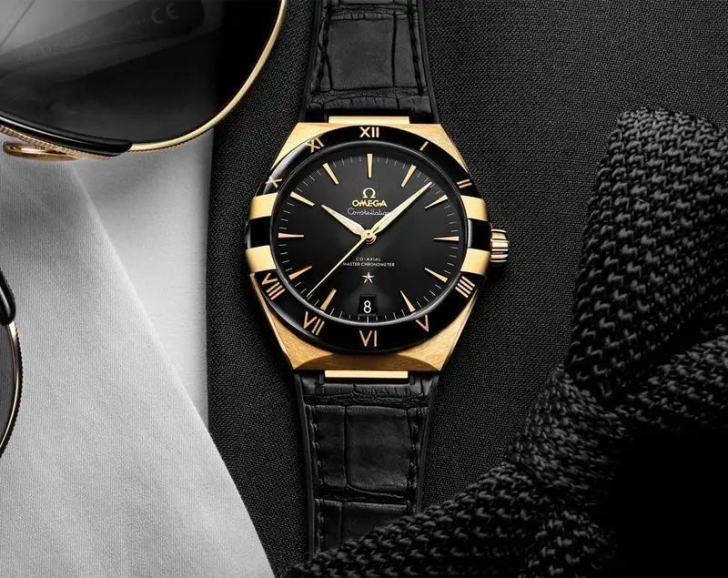 Omega Constellation Co-Axial Master Black 4