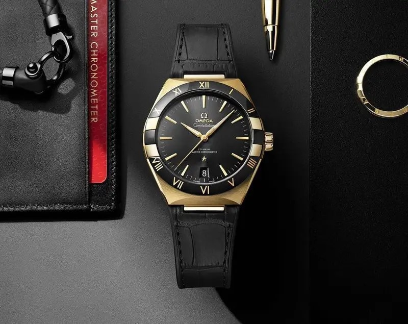Omega Constellation Co-Axial Master Black 5