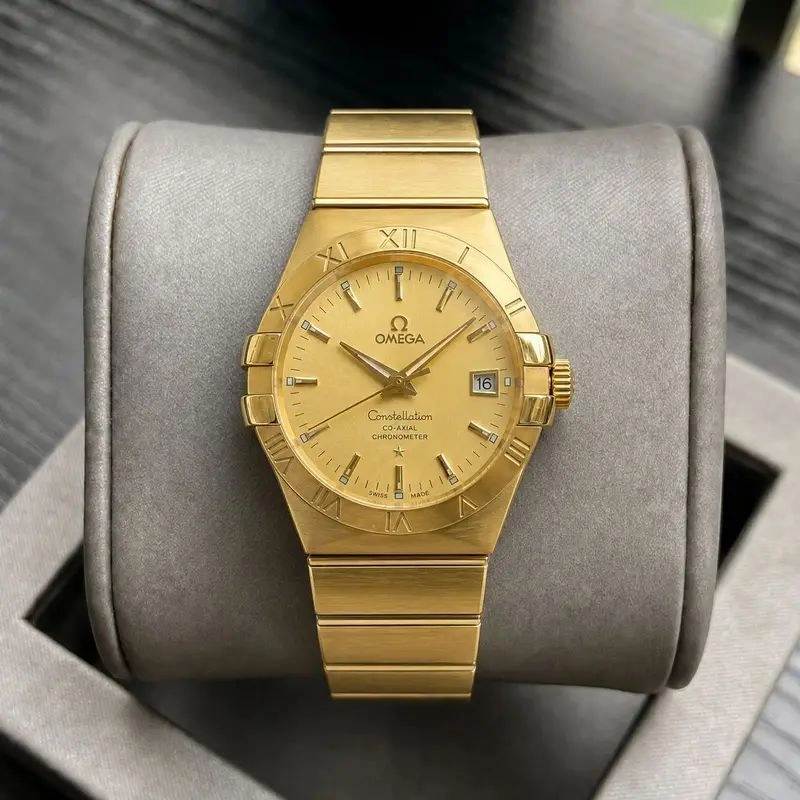 Omega Constellation Gold Dial 2