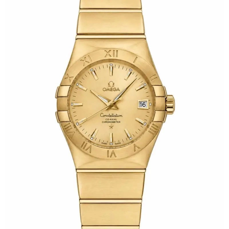 Omega Constellation Gold Dial 3