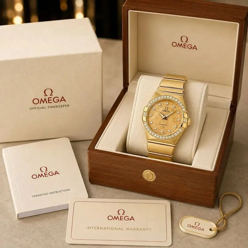 Omega Constellation Gold Diamond Edition 3
