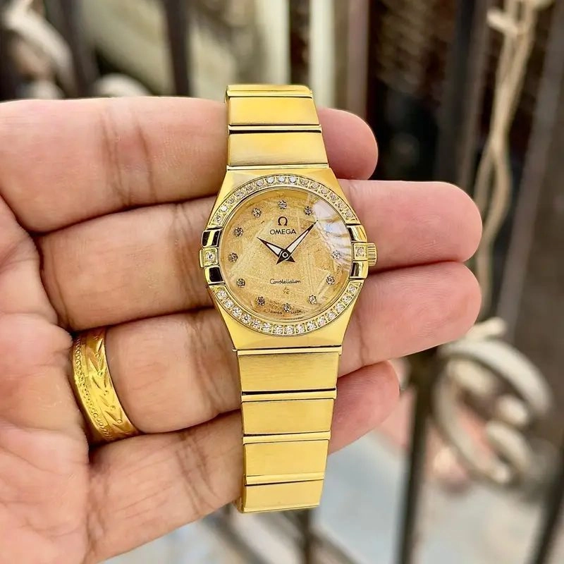 Omega Constellation Gold Diamond Edition 5