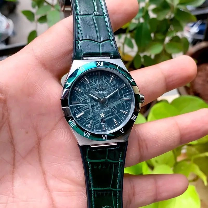 Omega Constellation Green Automatic 1