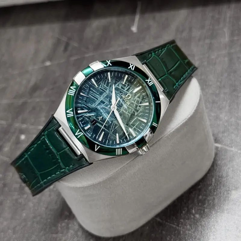 Omega Constellation Green Automatic 2