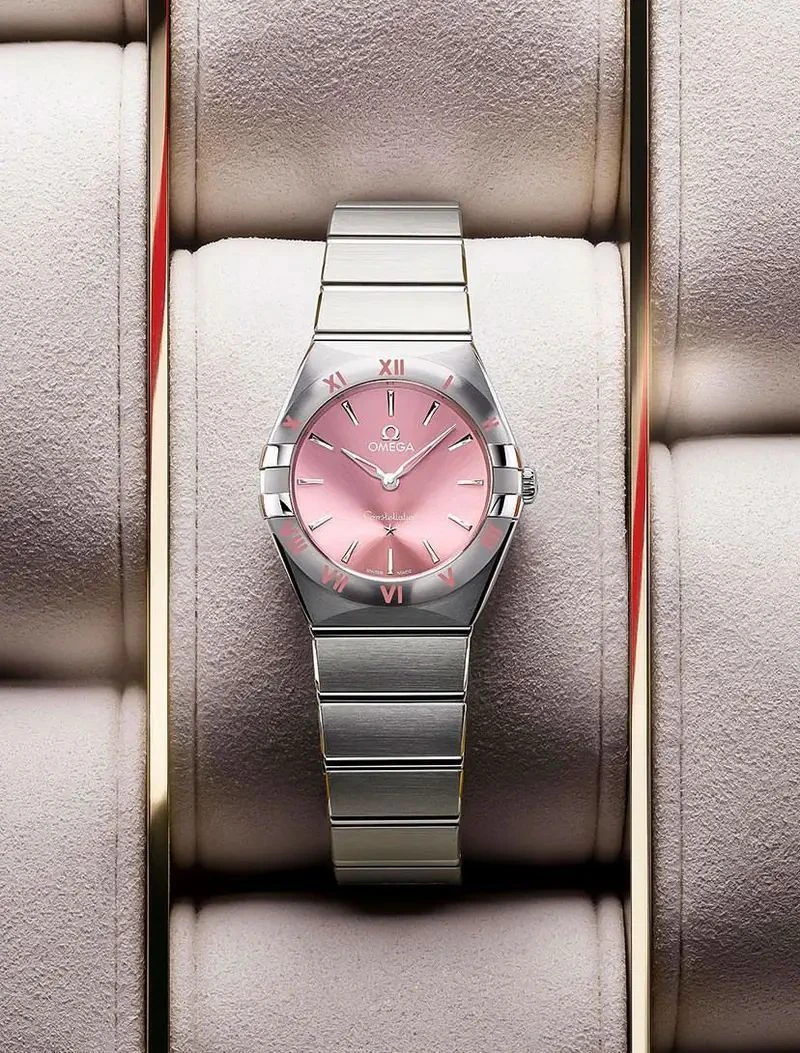 Omega Constellation Ladies Silver Chronograph 1