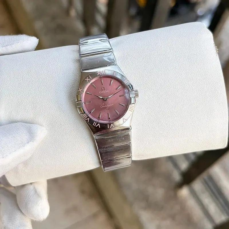 Omega Constellation Ladies Silver Chronograph 3