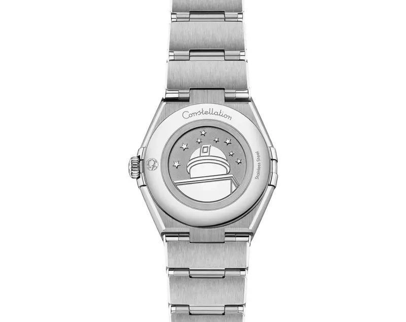 Omega Constellation Ladies Silver Chronograph 5