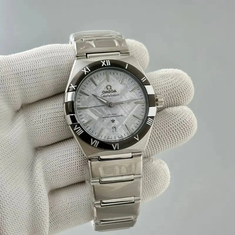 Omega Constellation Meteorite White Automatic 1