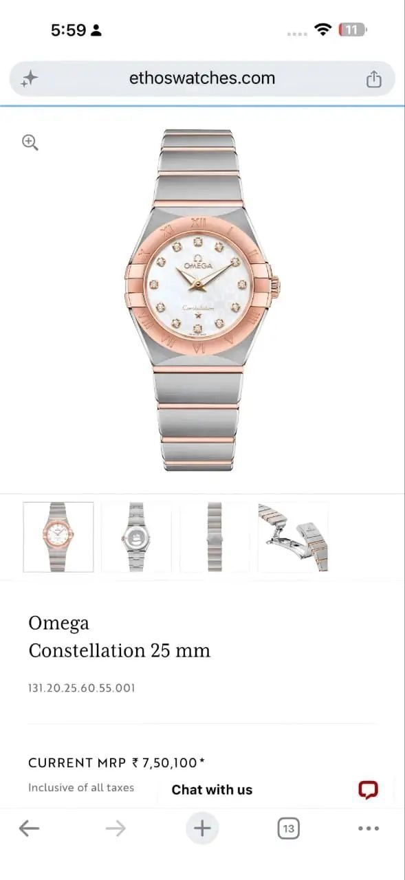 Omega Constellation Mother-of-Pearl Dial 2