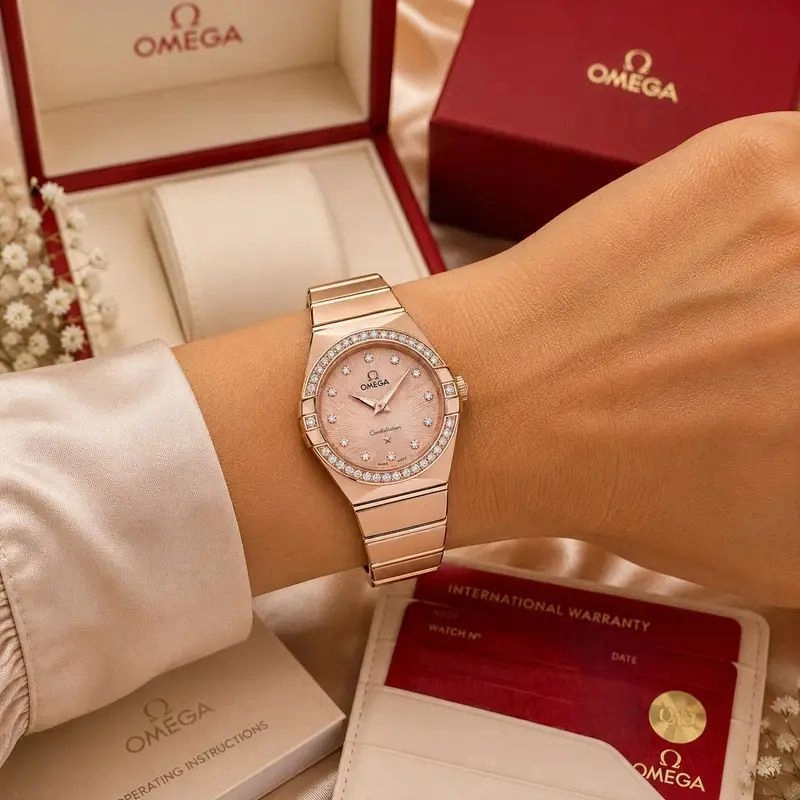 Omega Constellation Rose Gold Edition 2