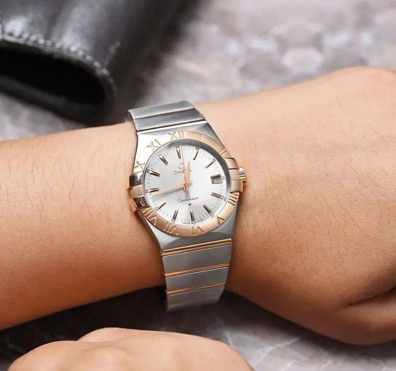 Omega Constellation Silver Quartz 2
