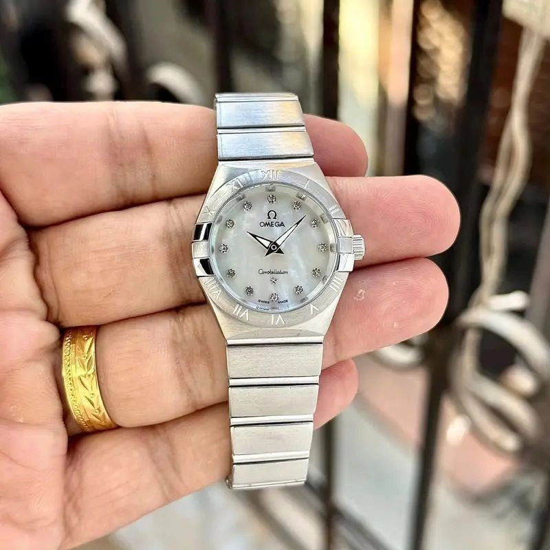 Omega Constellation White Dial 1
