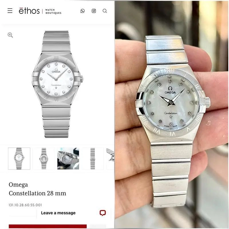 Omega Constellation White Dial 3