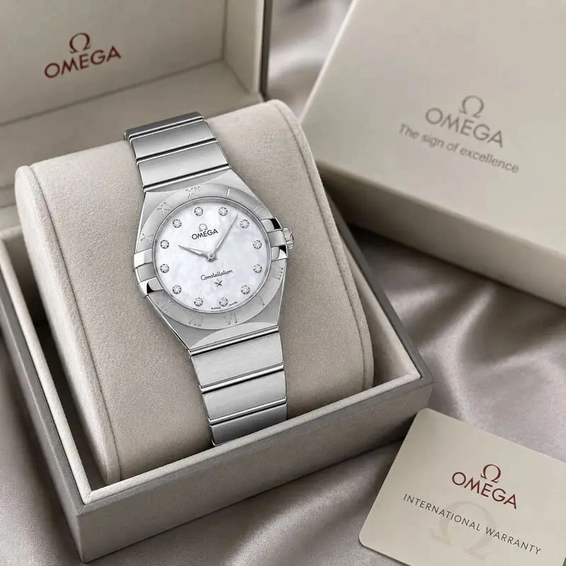 Omega Constellation White Dial 5
