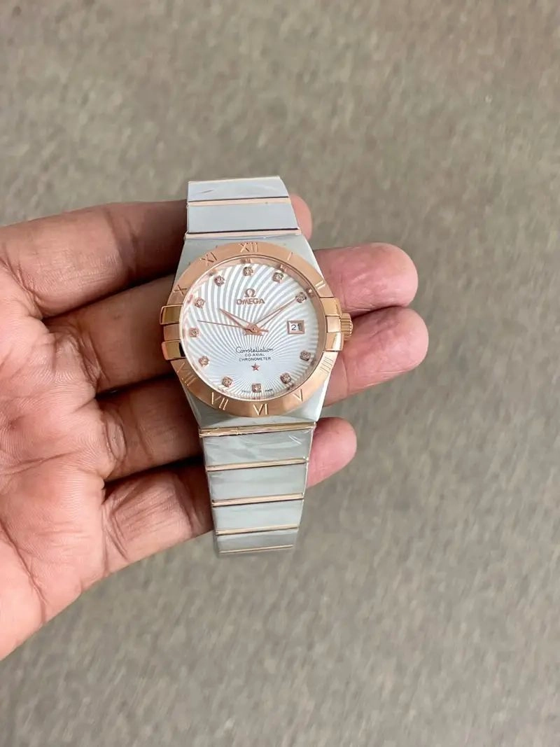 Omega Constellation White Dial Quartz