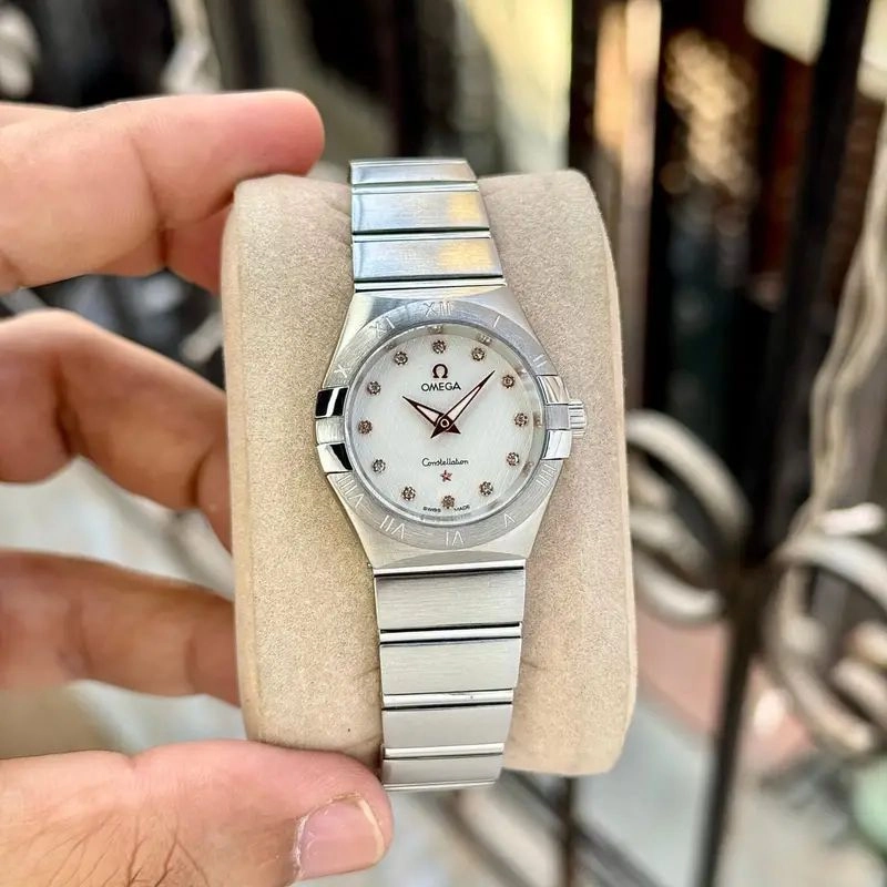 Omega Constellation White Quartz 1