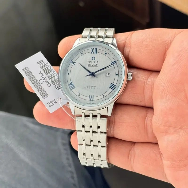 Omega De Ville Prestige White Dial 1