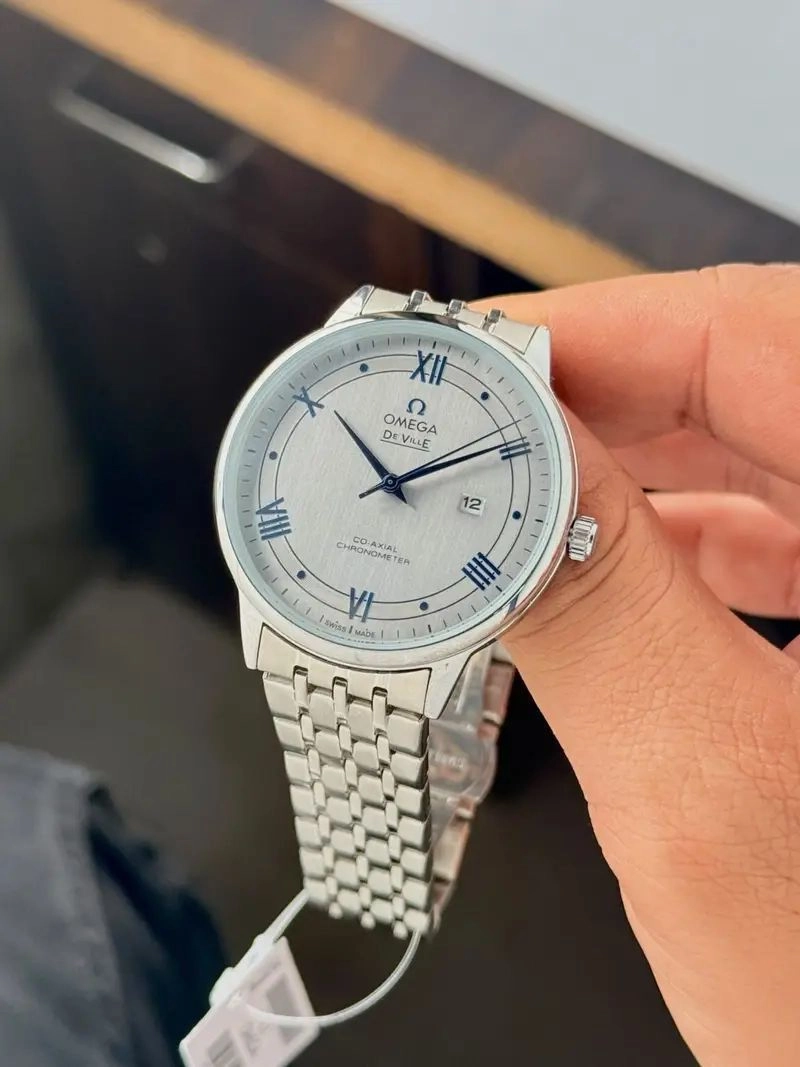 Omega De Ville Prestige White Dial 2