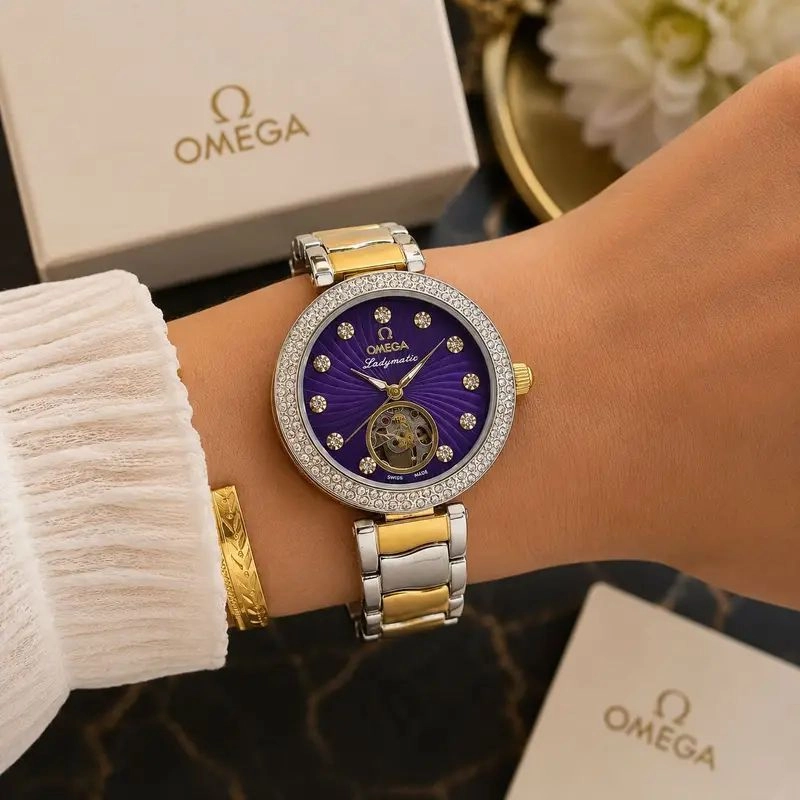 Omega Ladymatic Royal Purple Edition 3