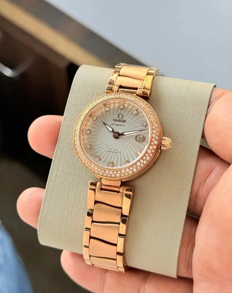 Omega Ladymatic White Dial 3