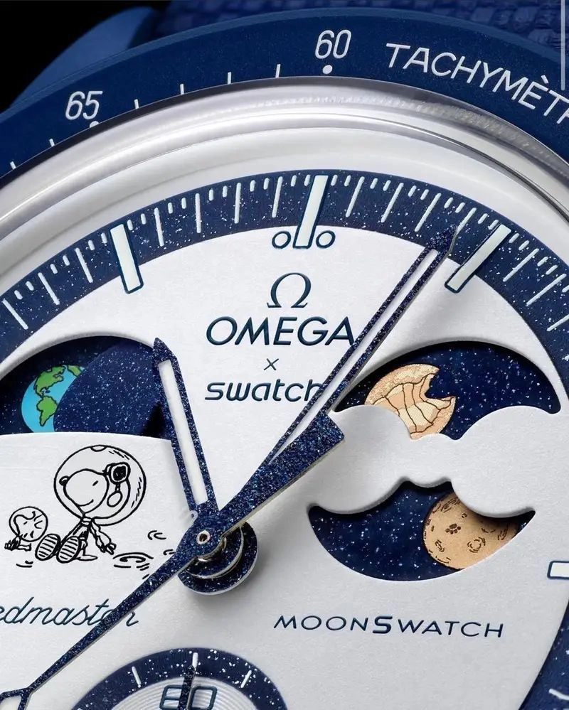 Omega Moon Blue Quartz 3