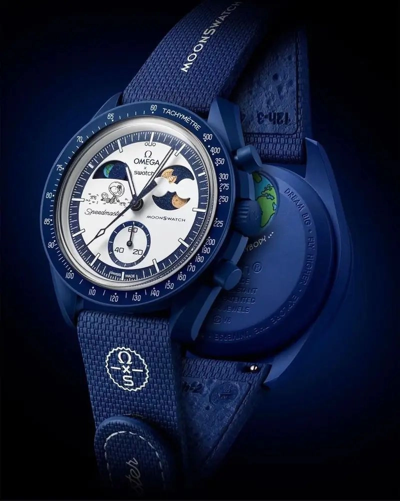 Omega Moon Blue Quartz 4