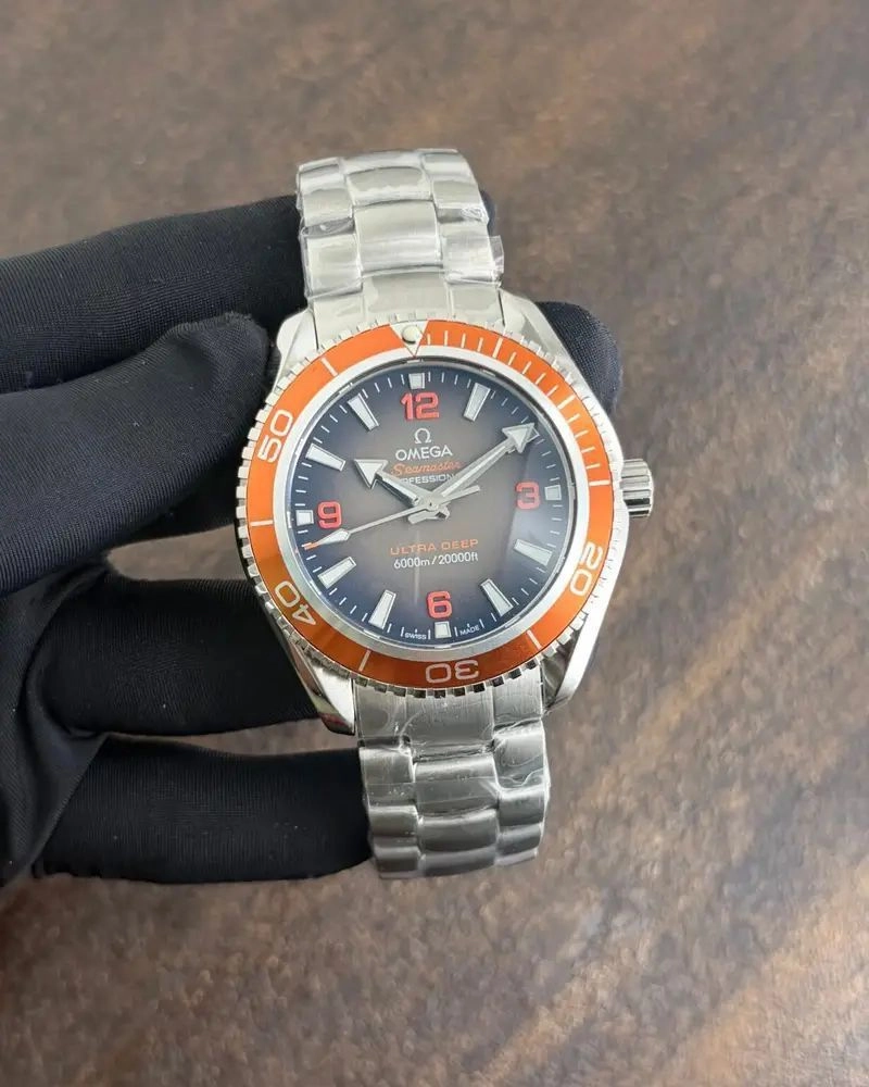 Omega Planet Ocean Master Chronograph Brown Dial 1
