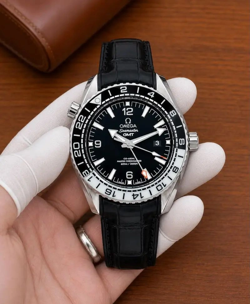 Omega Seamaster 600M GMT Black Dial 1