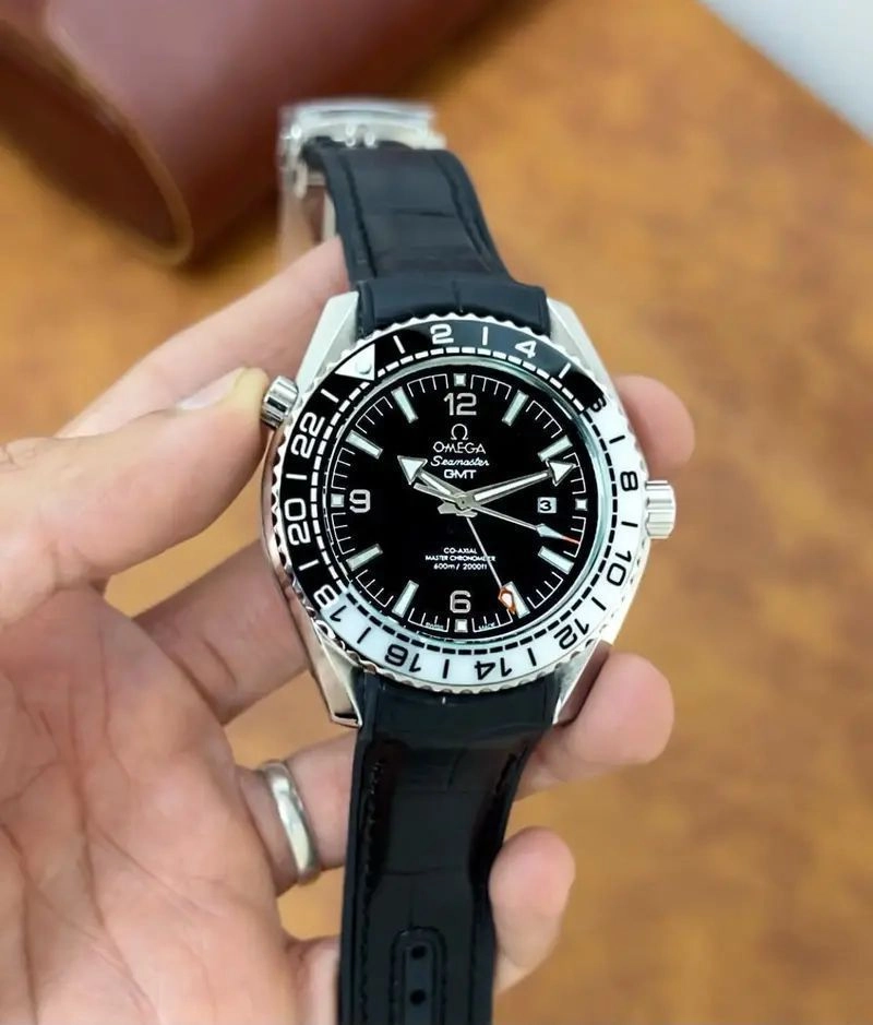 Omega Seamaster 600M GMT Black Dial 4