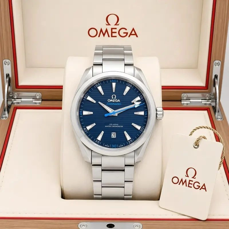Omega Seamaster Aqua Terra Blue Automatic 1